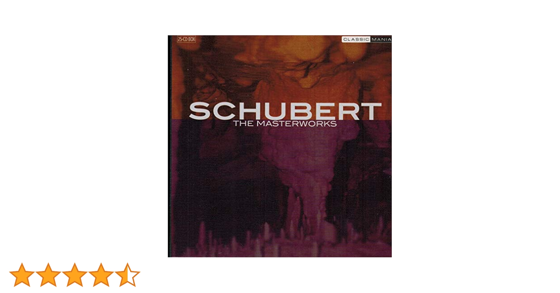 SCHUBERT MEISTERWERKE 20CDセット SCHUBERT MEISTERWERKE 20CDセット Schuberts Meisterwerke